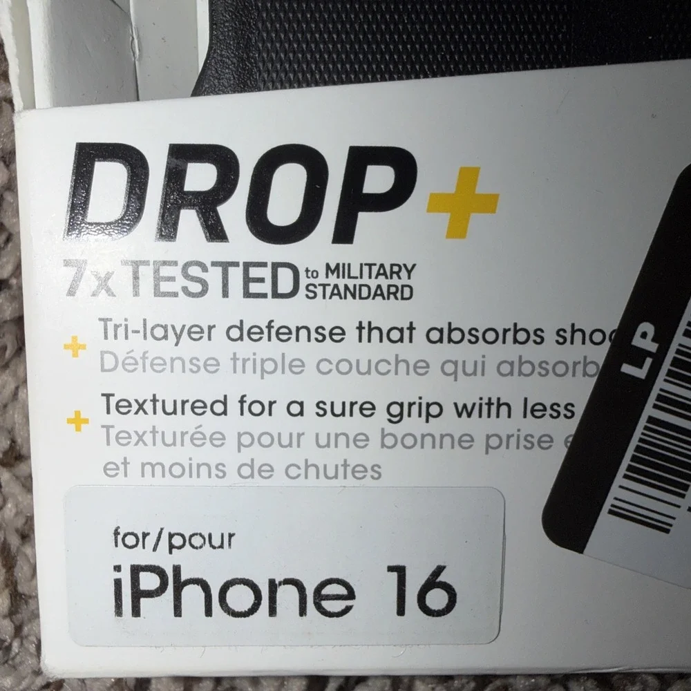OtterBox Defender Pro Series MagSafe Case for Apple iPhone 16 - Black